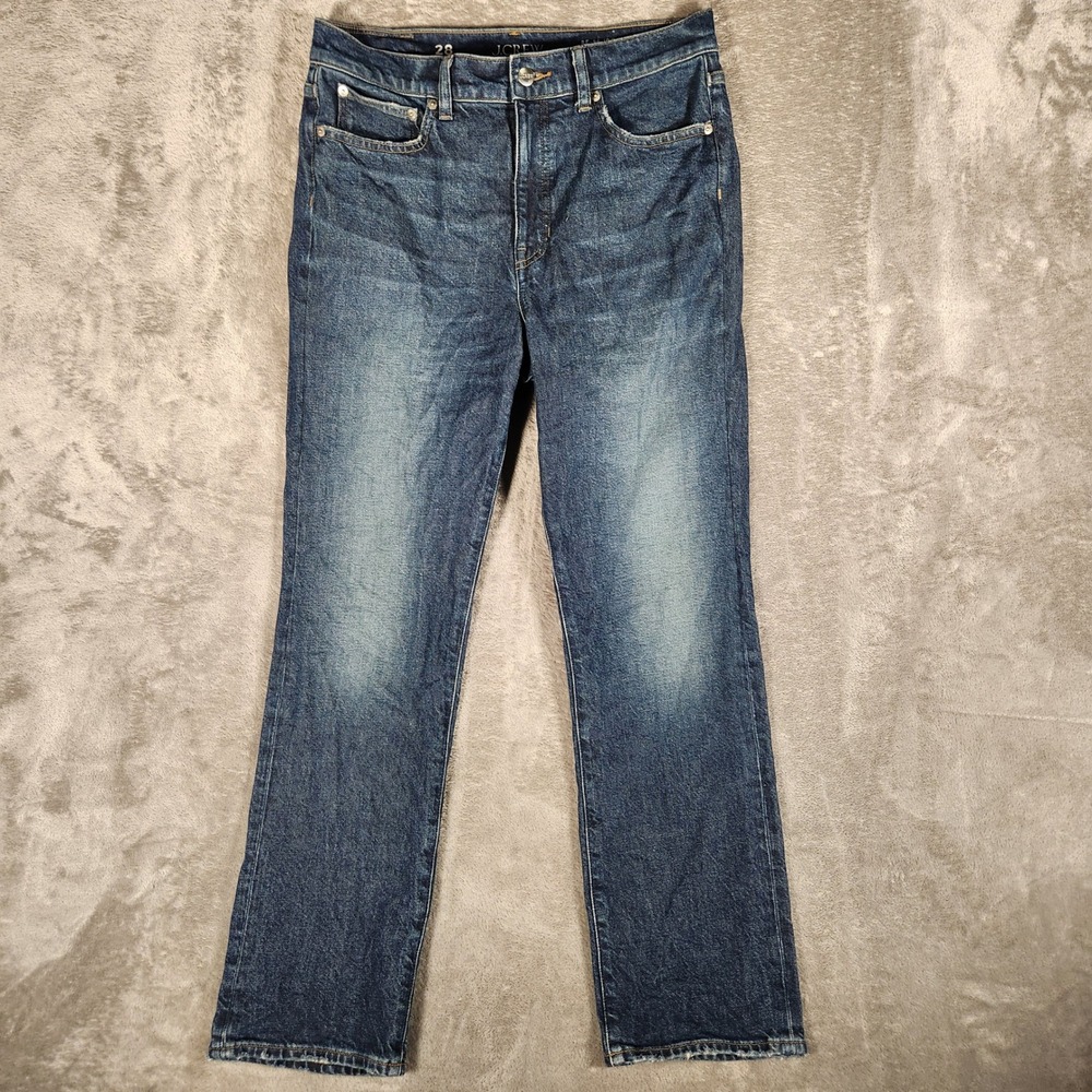 J.Crew‎ '96 Straight Jeans Womens 28 Blue Excellent Indigo Denim CH893